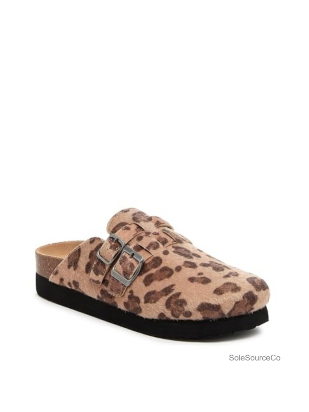 Rocket Dog ABEL Women's Leopard Print Mule with Adjustable Straps